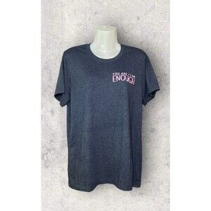 You Are I Am Enough Graphic Short Sleeve Tee Shirt Women’s Size Medium